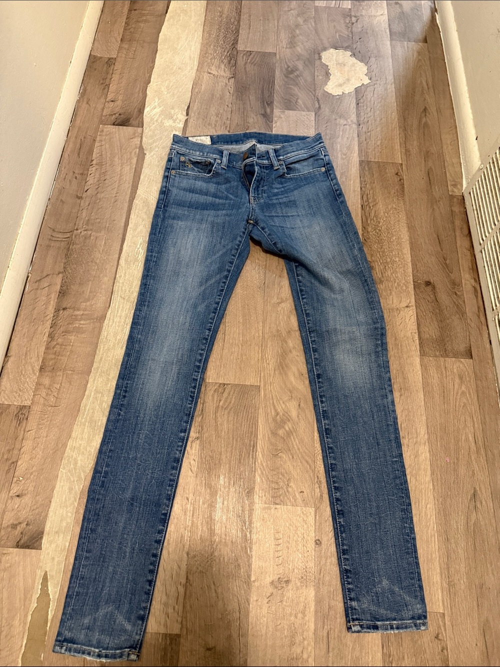 Ralph Lauren Mid-Blue Skinny Jeans